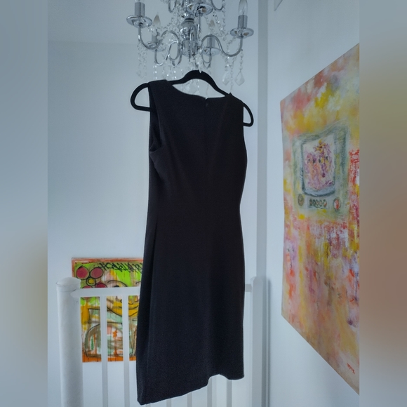 Black Size 4 Calvin Klein dress. - Picture 3 of 4